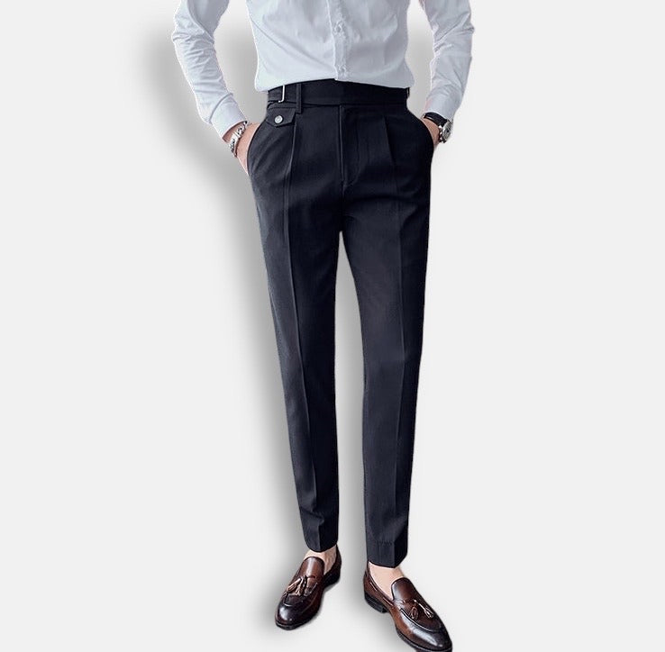 Antonios Black Casual Outfit Pants - Wearline