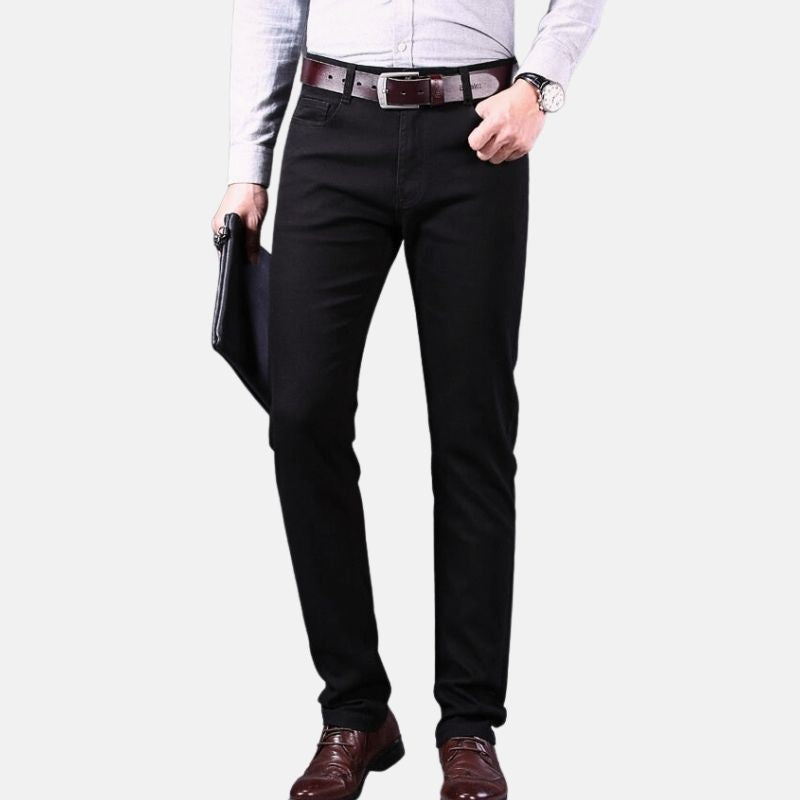 Business Casual Beige Jeans - Wearline