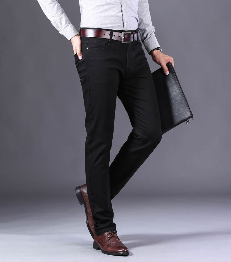 Business Casual Black Jeans - Wearline