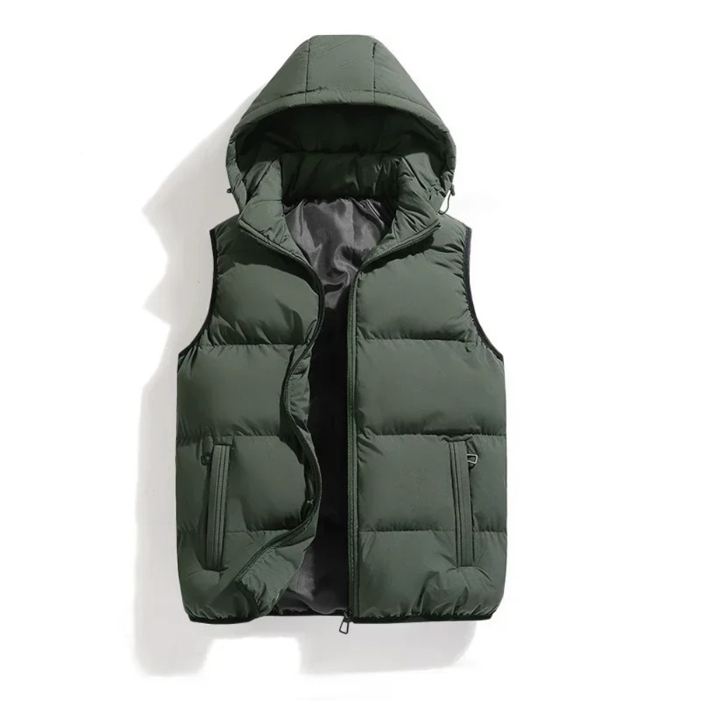 Down puffer vest