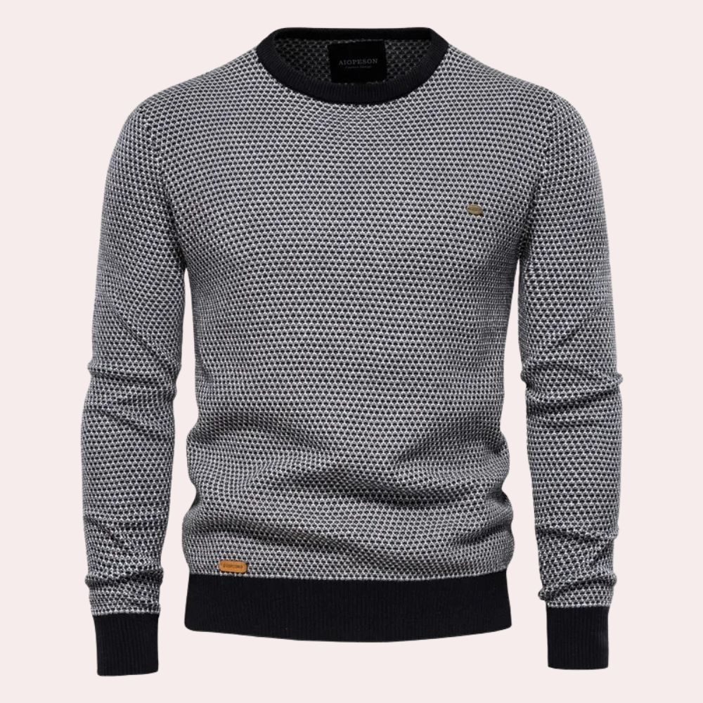 Soft and warm men's sweater