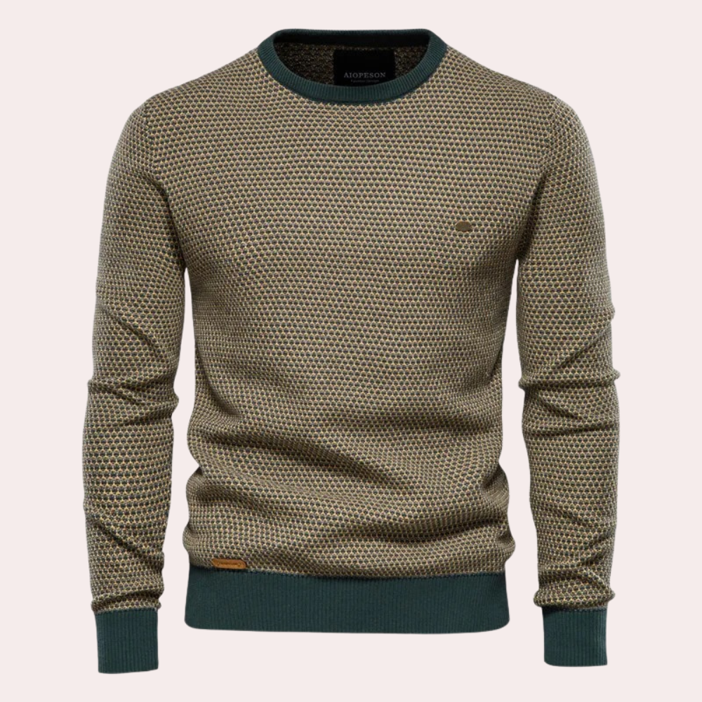 Soft and warm men's sweater