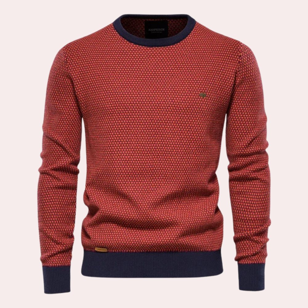 Soft and warm men's sweater