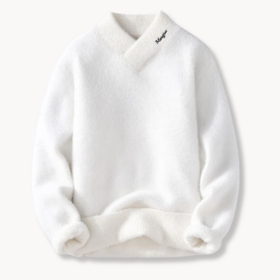 Comfortable plush fleece sweater