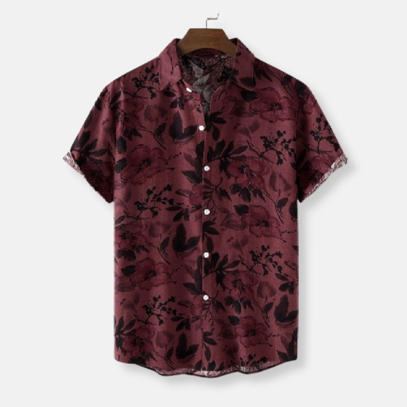 FLORAL HAWAIIAN SHIRT MEN - Wearline