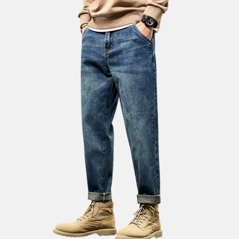 Loose Fit Streetwear Jeans - Wearline