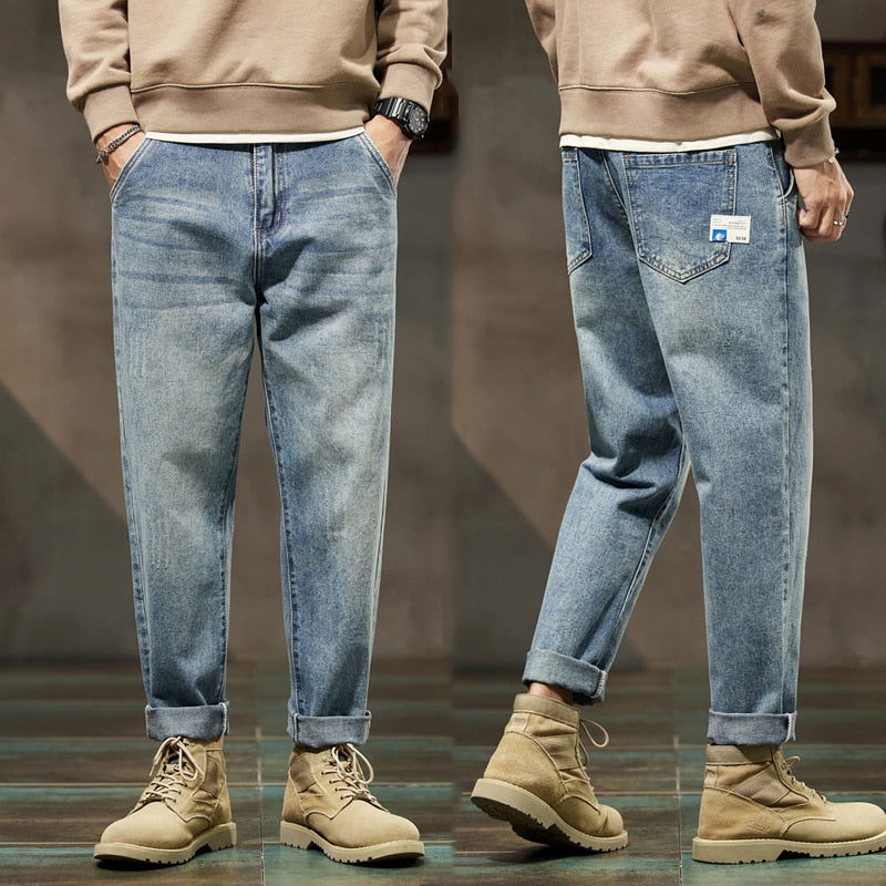 Loose Fit Streetwear Jeans - Wearline