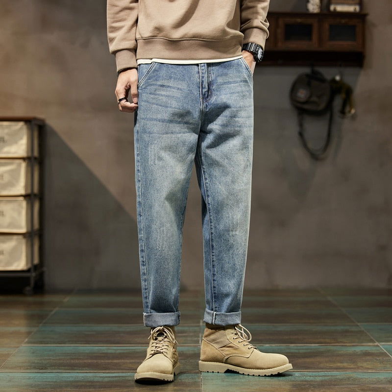 Loose Fit Streetwear Jeans - Wearline