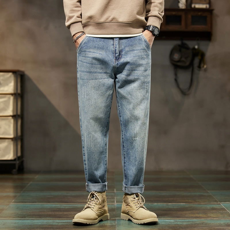 Loose Fit Streetwear Jeans - Wearline