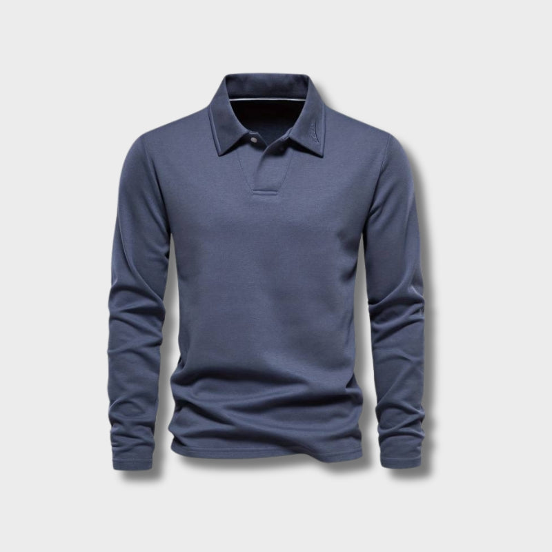 Castro Comfortable Polo Sweater