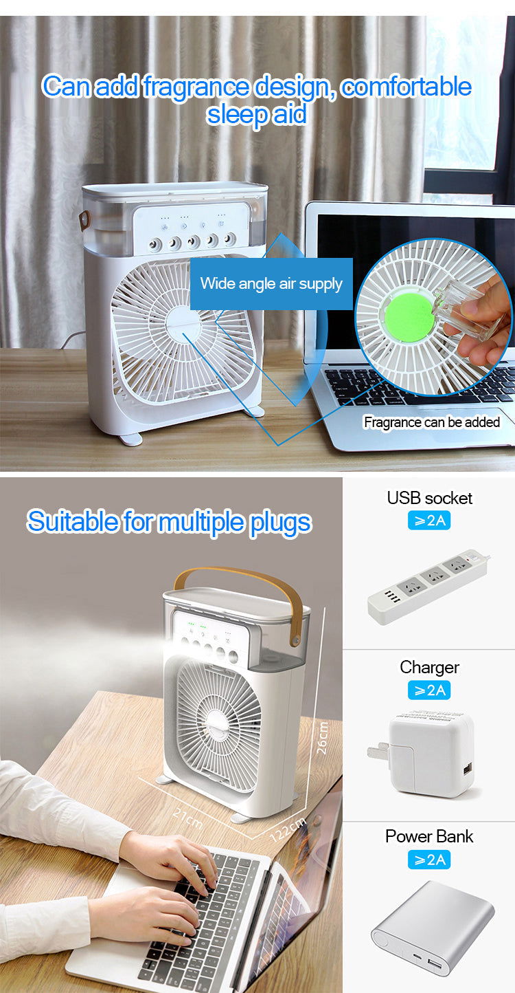 Portable Mini Air Cooling Fan - Wearline