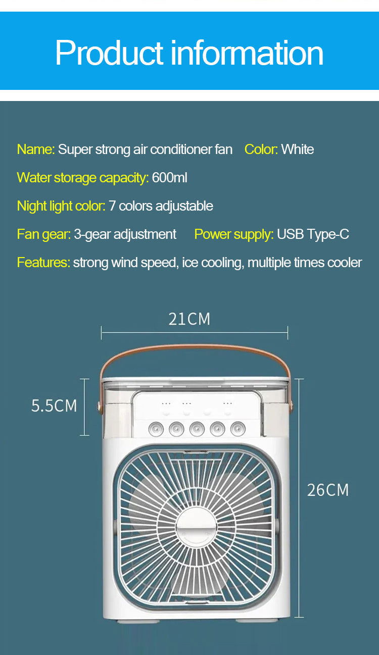 Portable Mini Air Cooling Fan - Wearline