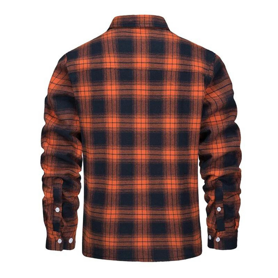 Fleece Lined Checked Jacket