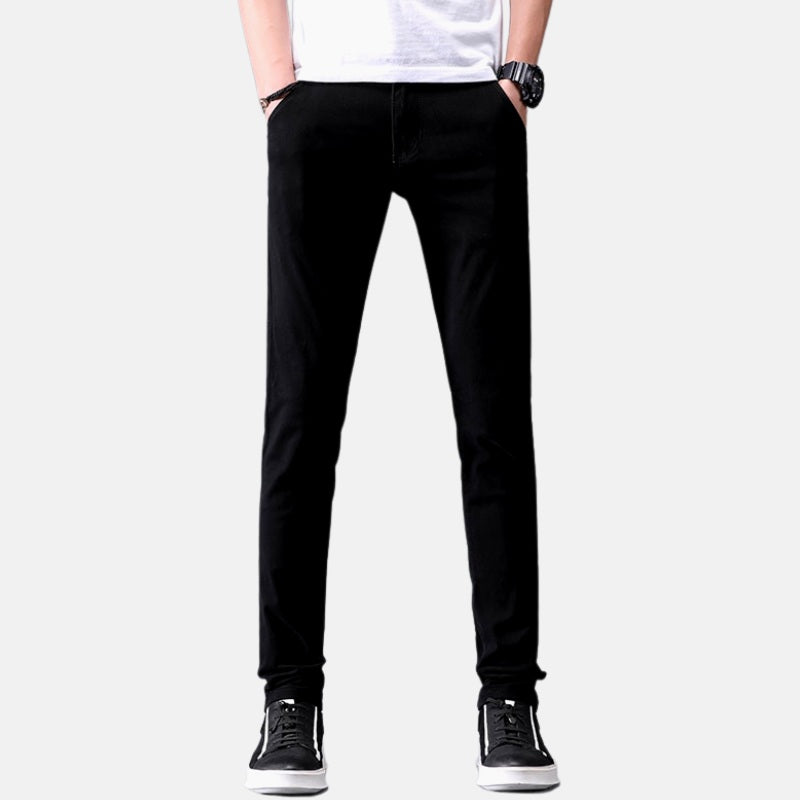 Slim Fit Cotton Stretch Trousers Men - Wearline