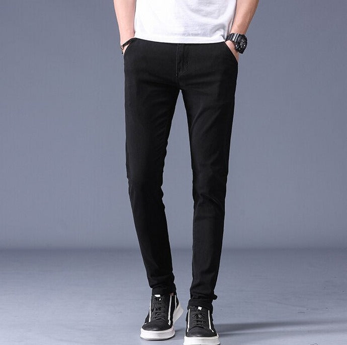 Slim Fit Cotton Stretch Trousers Men - Wearline