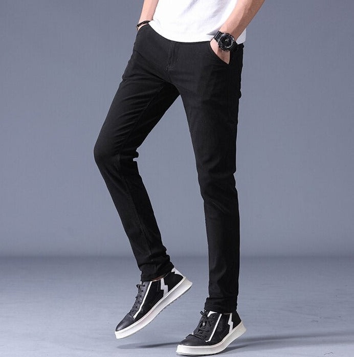 Slim Fit Cotton Stretch Trousers Men - Wearline